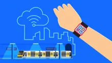 Train sharing data with Smart Watch